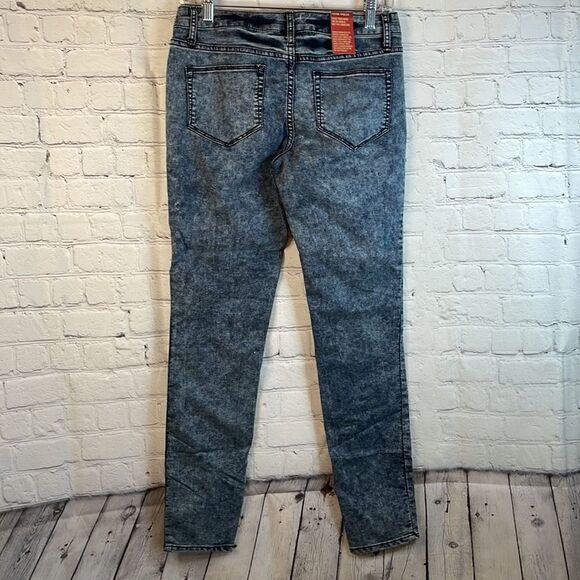 Mossimo Supply Co. Stone Washed Jeans size 7, new with tags, ankle denim legging - Picture 6 of 7